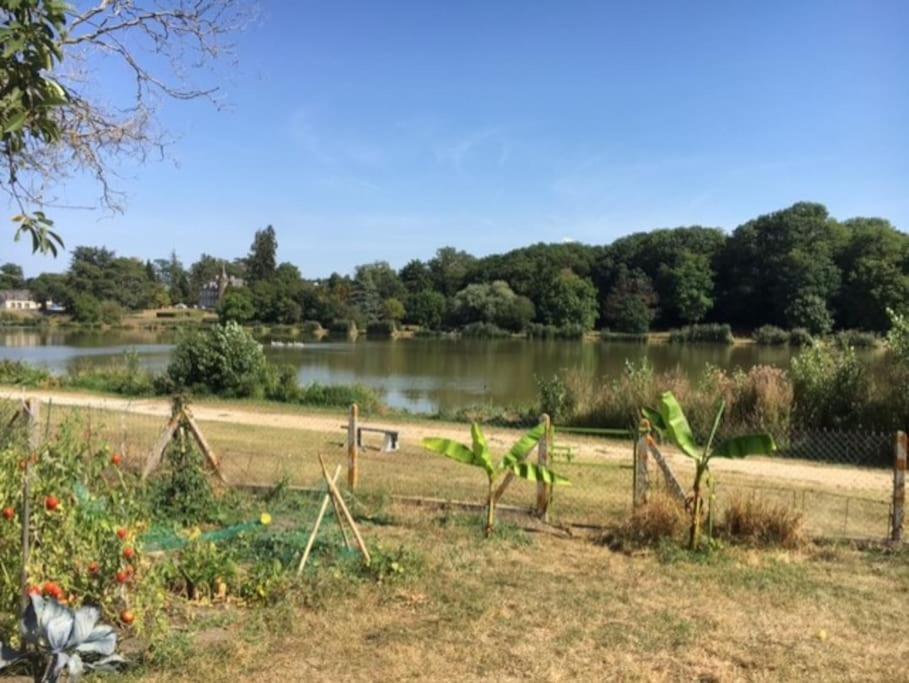 Maison Face A L'Etang Précy Exterior foto